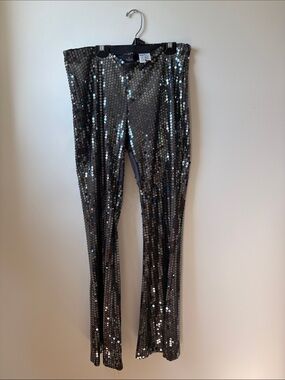 VINTAGE y2K GUESS Sequin Flared Pants